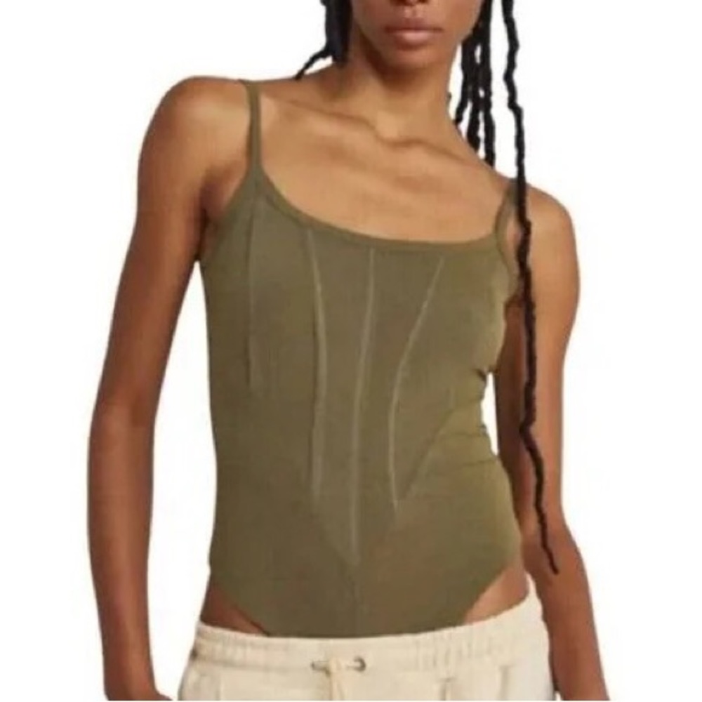 New Free People corset bodysuit